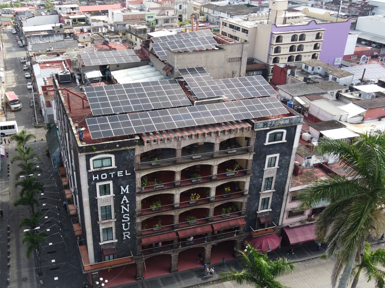 Instalación Hotel Mansur